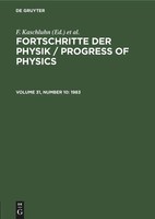 F. Kaschluhn (U. A.) | 1983 | Buch | Englisch (1984) | De Gruyter