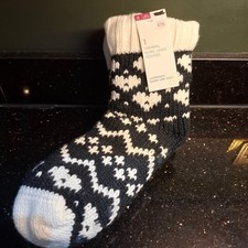 Marks  Spencer Thermal Borg Lined Booties Size 6-8 Shoe