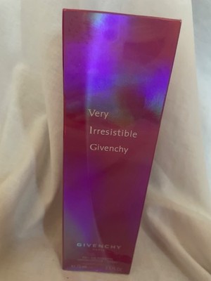 Very Irresistible Givenchy Eau De Toilette Spray 75ml 2.5 oz EDT Sealed Vintage 