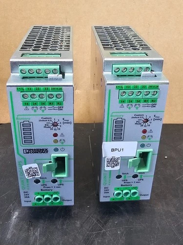 4 PC PHOENIX CONTACT 2320238 POWER SUPPLY QUINT-UPS/ 24DC/ 24DC/20