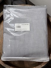Pottery Barn Kids Full/Queen Navy Reversible Organic Duvet Cover NEW