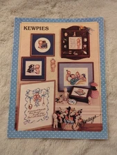 Kewpies Cross Stitch Patterns Booklet by Craftways 1985 Vtg SC