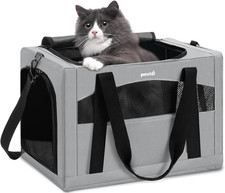Cat Carrier Stable, Pet Carrier with Hidden Anxiety Relief Partition  Stable St