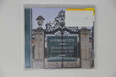 #ad #ad Andreas Lidl Divertimenti for Baryton Trio CD Esterhazy Ensemble C $11.19