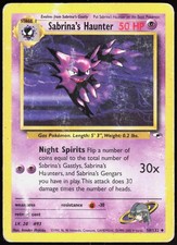 Sabrina's Haunter #58 Prices | Pokemon Gym Heroes | Pokemon Cards