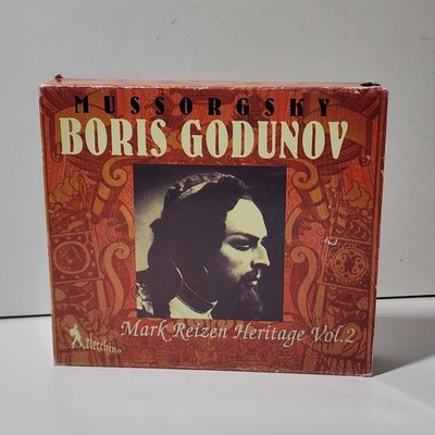 Mussorgsky's opera Boris Godunov featuring the legendary bass Mark Reizen 3CD