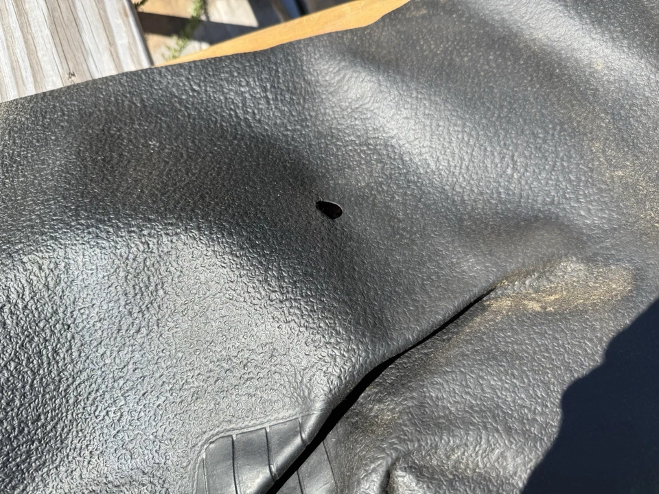 1957 1958 Mercury Alfombrilla de goma delantera cubierta de piso NOS NORS Edsel Corsair Citation Foto 4 de 4