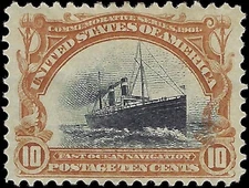 c1901 - #299 10c Pan-American Expo - MNH, OG - Nice Centering!