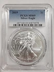 2019 $1 American Silver Eagle PCGS MS69