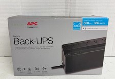 APC Back-UPS 650 Battery Backup and Surge Protector Black - BVN650M1