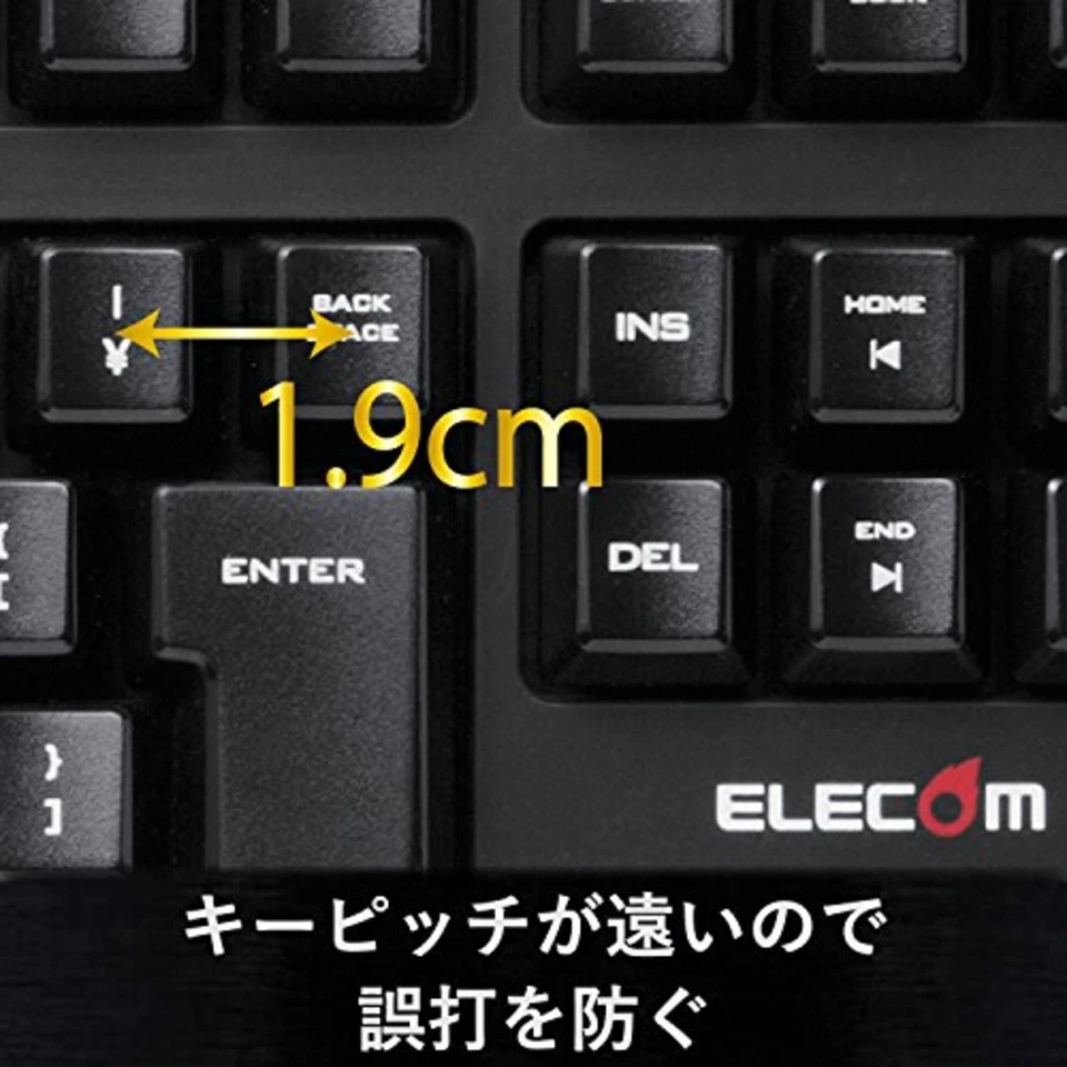 ELECOM Gaming Keyboard DUX all key customize hardware macro TK-DUX30BK F/S Track - Image 4 of 4