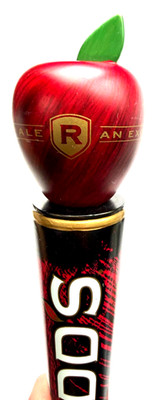 REDDS - APPLE ALE - BEER TAP HANDLE (Apple Topper)
