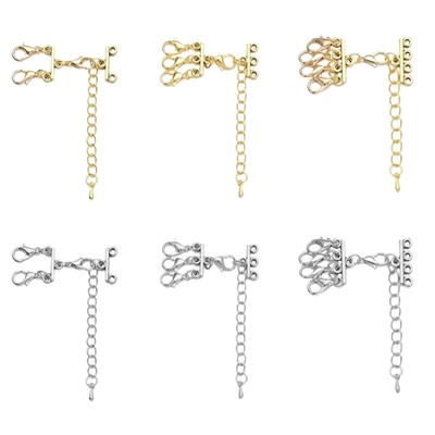 Necklace Layering Clasps Necklaces Clasps Separator Alloy Material for Jewelry