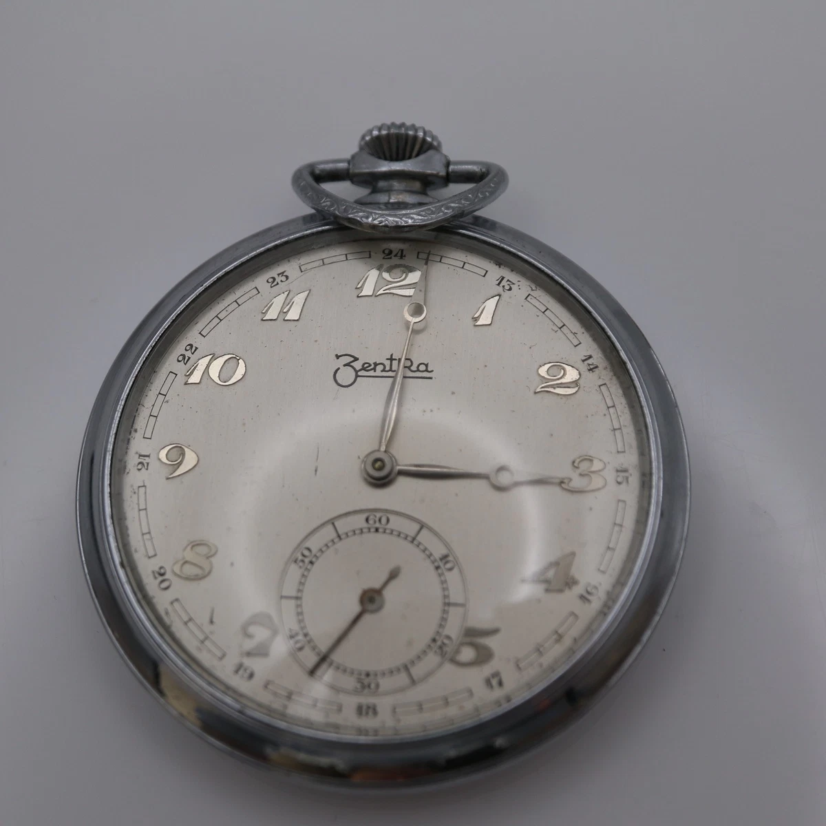 Montre Gousset Ancienne - Serment Des Trois Suisses - Homme - Argent & Complications - Occasion