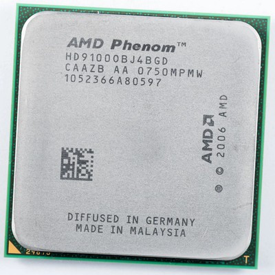 AMD Phenom X4 9100e HD9100OBJ4BGD AM2+ 1.8GHz 65W Agena Dual Core Processor 