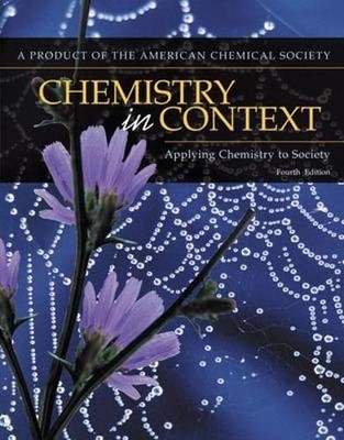 Chemistry In Context: Applying - VERY GOOD