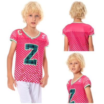 Kids Child Zombies 4:Dawn of the Vampires Zed Cosplay T-shirt Short Sleeve Tops
