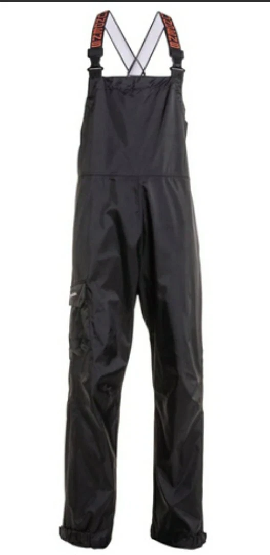 Grundens Weather Watch Rain Bibs Fishing Black Size X-Large NWTs