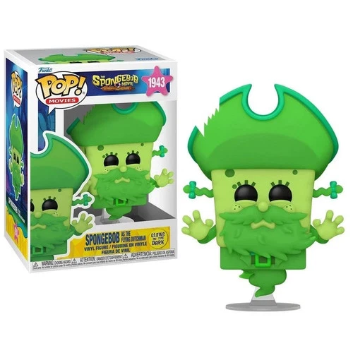Funko Pop! Movies: The Spongebob Movie - Spongebob as The Flying Dutchman. Glows