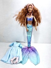Disney Store Ariel Singing Doll The Little Mermaid Live Action Film 11'' Works 