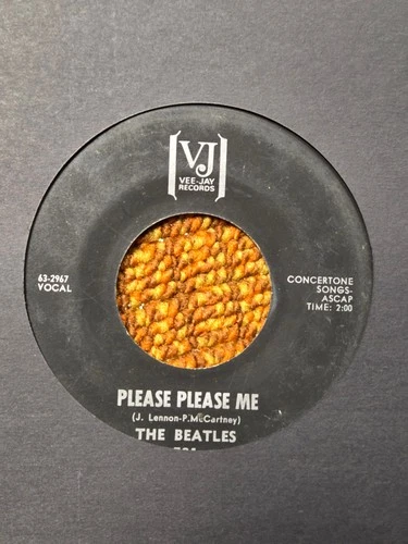 45 RPM Beatles VEE JAY 581 Please Please Me / From me to you VG+