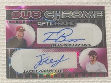 2025 Leaf OptiChrome TRAVIS BAZZANA & JACE LAVIOLETTE Guardians DUAL AUTO RC 7/8