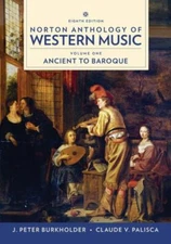 Norton Anthology of Western Music, USED-Good, Burkholder, J. Peter,Grout, Donald