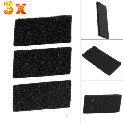 3x Schwammfilter HX für Bauknecht / Whirlpool Trockner 481010716911 Filter