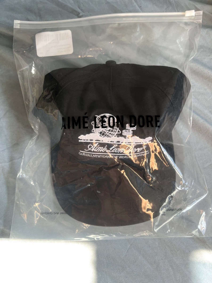 NEW AIME LEON DORE unisphere SnapBack hat cap in black | eBay