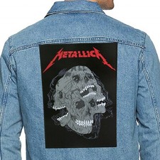 Back patch Metallica Skulls