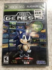 SONIC'S ULTIMATE GENESIS COLLECTION X-BOX 360 GAME DISC, MANUAL & CASE SEALED