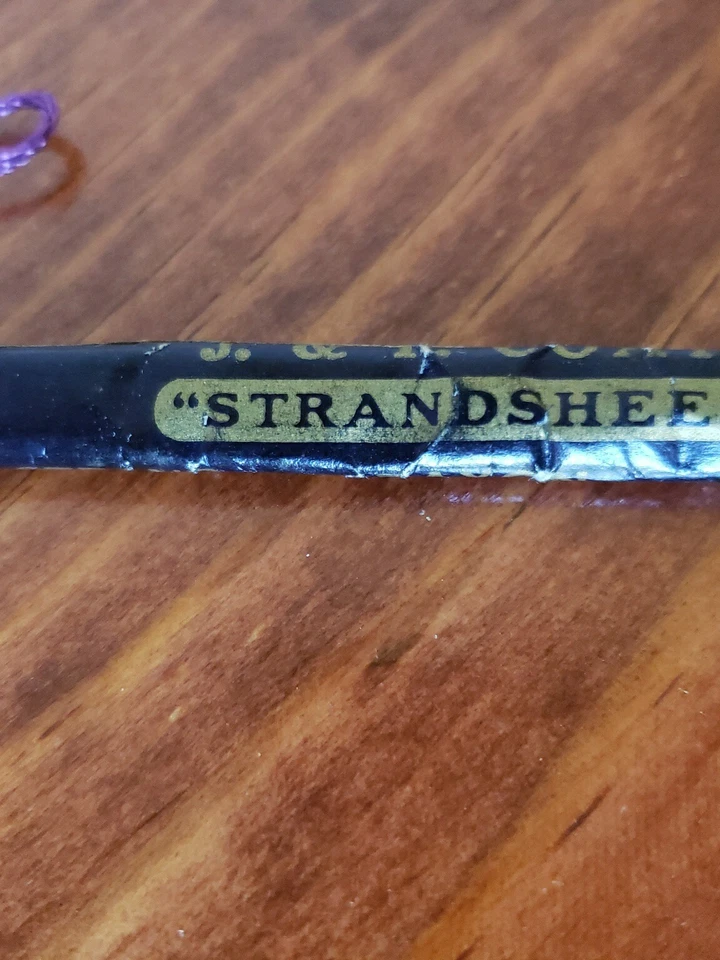 J&P Coats Strandsheen Rayon 6 Yrds 4 Strand  Color 674 Purpleembroidery thread - Image 3 of 4