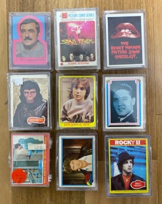 1960s 1970s 1980s MOVIE GUM CARD FULL SETS ELVIS GREASE DONRUSS TOPPS