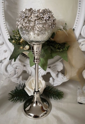Lot De 16 Photophores Pour 20 Ans - Décoration De Table 'Happy Birthday' Avec Eucalyptus