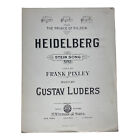 New ListingVintage Rare Heidelberg The Prince of Pilsen Sheet Music (1918) ~ Stein Song
