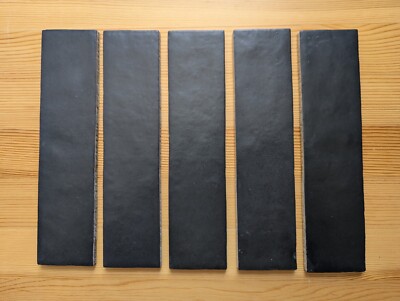 Bedrosians Makoto Kuroi Black 2.5×10 Tiles (5)