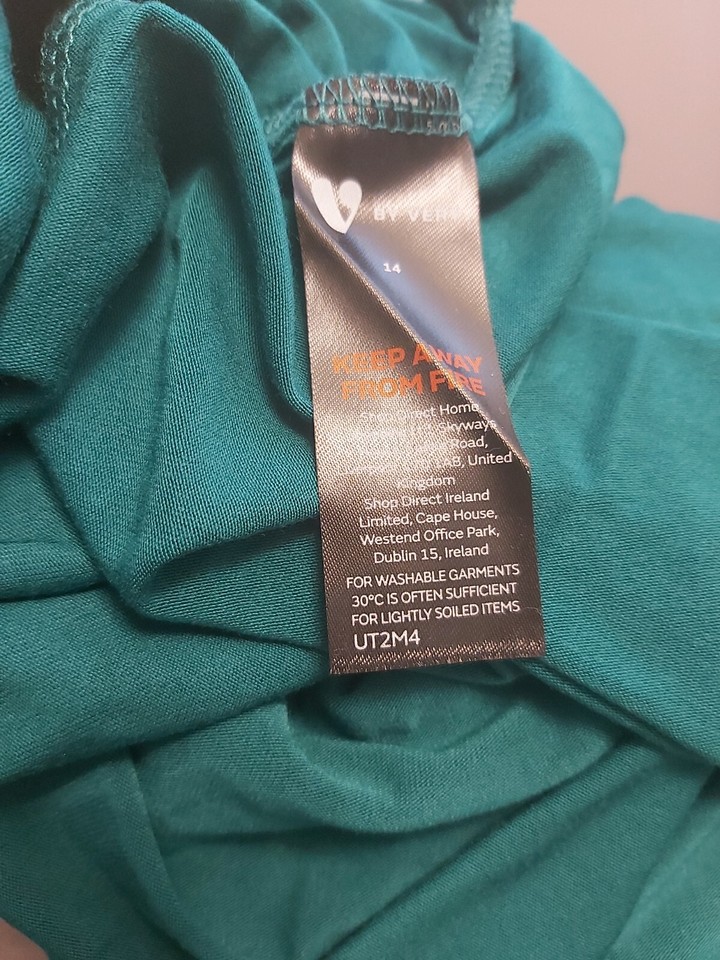 VERY WOMENS TUNIC TOP SIZE UK 14 GREEN BNWT eBay