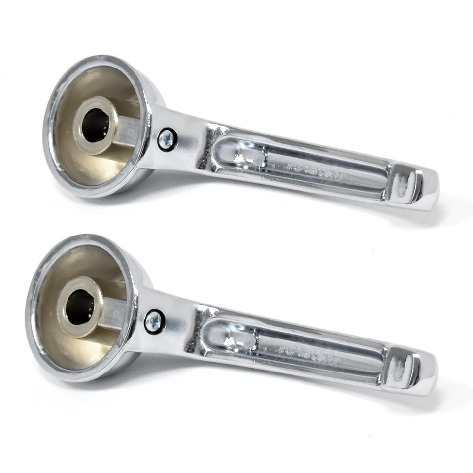 PAR DE MAÇANETAS INTERNAS DA PORTA 1947-1960 caminhão Chevrolet - Imagem 3 de 3