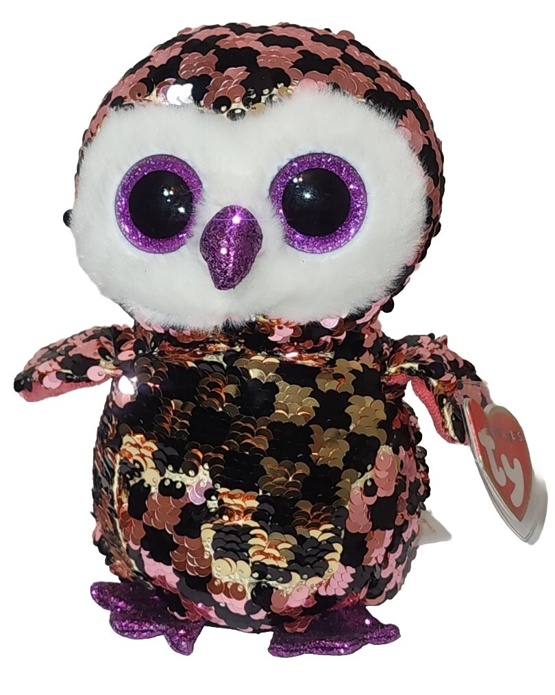 Ty FLIPPABLES CHECKS the Owl Sequins 6