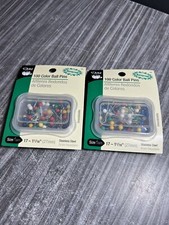 2 PACK LOT, Dritz 36 Color Ball Pin-Size 17, 100/Pkg Total of 200 pcs