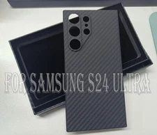 Slim Aramid Carbon Fiber Smart Phone Case Cover For Samsung Galaxy S24 Ultra