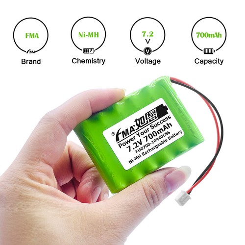 Wireless Home Security Alarms System WLTP100 300-06868 7.2V 700mAh Ni-MH Battery - Picture 6 of 19