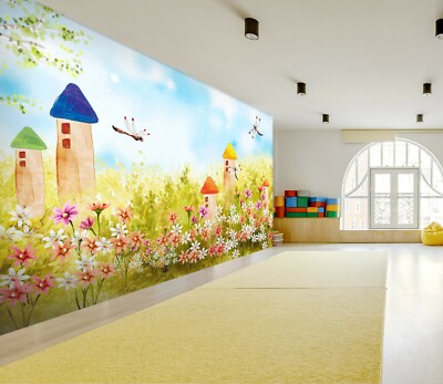 3D Garden House 30603NA Business Wallpaper Wall Mural Self-adhesive Commerce Fay