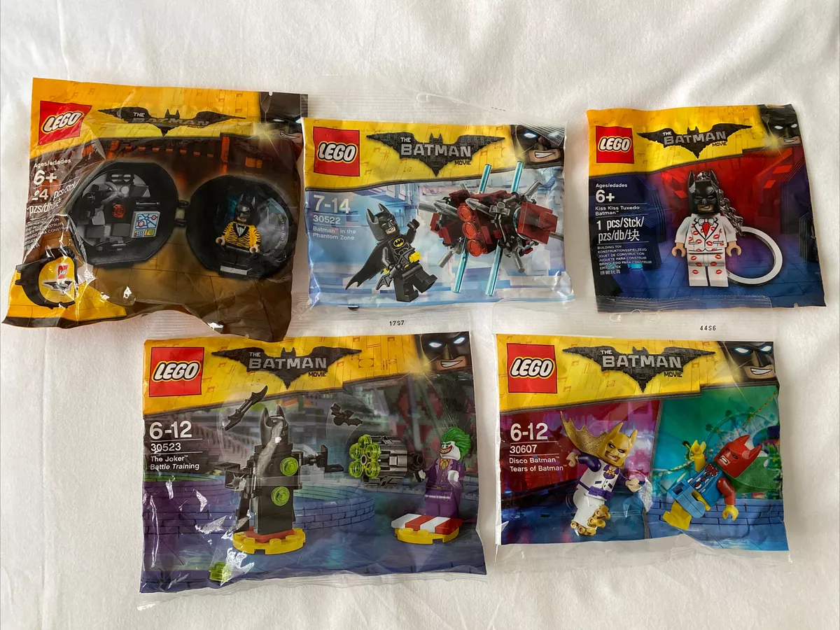 3 The LEGO Batman Movie Polybag Sets - 30522 30523 5004929