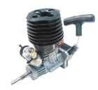 GS Racing R15ST .15 Nitro Engine rear exhaust pull-start
