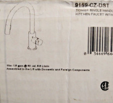 Delta 9159-CZ-DST TRINSIC Single Handle PullDown Kitchen Faucet Champagne Bronze