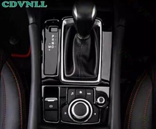 For Mazda3 Axela 2017-2018 Black Steel Central Console Gear Shift Cover Frame 2X