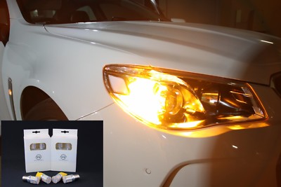 No Hyper Flash LED Indicator Light Bulbs for Holden VF Commodore - Front + Rear
