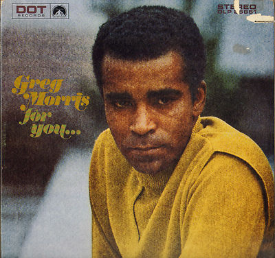 GREG MORRIS ''FOR YOU'' POP LP 1968 DOT 25851 MISSION IMPOSSIBLE !