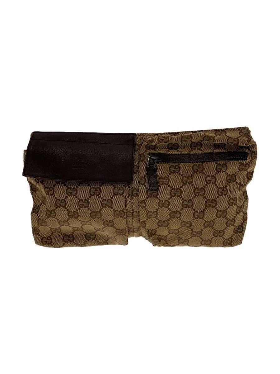 Sac GUCCI taille GG toile marron occasion